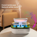 Aroma Humidifier Raindrop Air Humidifier Colorful Light White Noise Essemtial Oil Diffuser Home Ultrasonic Fragrance Diffuser - NeuroLense™
