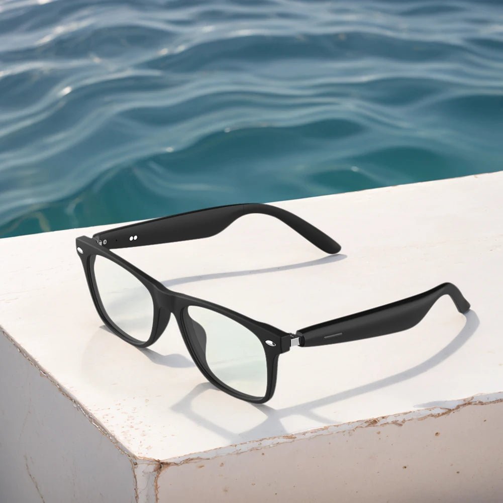 A01 AI Intelligent Translation Glasses Anti Glare Outdoor Sports Driving Sunglasses 130 Languages Wireless Headphones Glasses - NeuroLense™