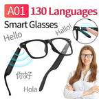 A01 AI Intelligent Translation Glasses Anti Glare Outdoor Sports Driving Sunglasses 130 Languages Wireless Headphones Glasses - NeuroLense™