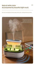 Aroma Humidifier Raindrop Air Humidifier Colorful Light White Noise Essemtial Oil Diffuser Home Ultrasonic Fragrance Diffuser - NeuroLense™