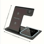 High Quality 3 in 1 Wireless Charger Portable Blue Light Indicator Fast Charging Station Foldable Charging Dock - NeuroLense™