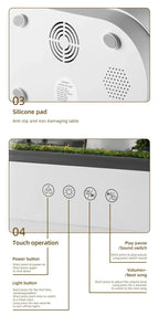 Aroma Humidifier Raindrop Air Humidifier Colorful Light White Noise Essemtial Oil Diffuser Home Ultrasonic Fragrance Diffuser - NeuroLense™