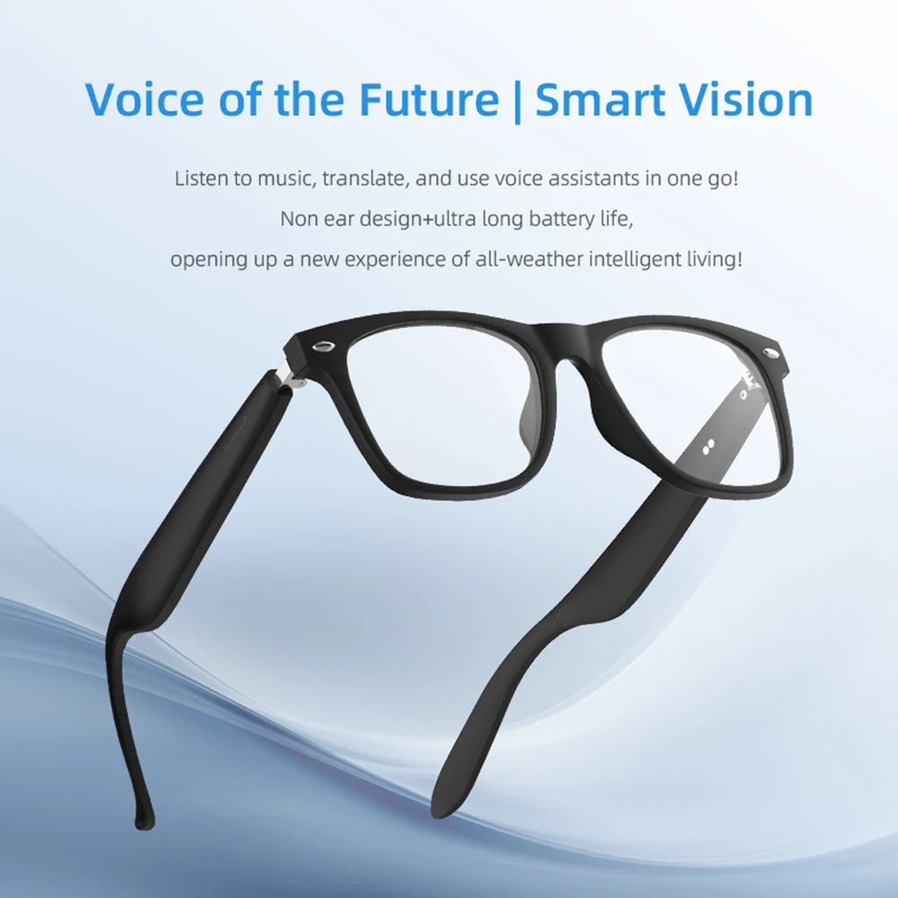 A01 AI Intelligent Translation Glasses Anti Glare Outdoor Sports Driving Sunglasses 130 Languages Wireless Headphones Glasses - NeuroLense™