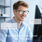 A01 AI Intelligent Translation Glasses Anti Glare Outdoor Sports Driving Sunglasses 130 Languages Wireless Headphones Glasses - NeuroLense™