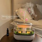Aroma Humidifier Raindrop Air Humidifier Colorful Light White Noise Essemtial Oil Diffuser Home Ultrasonic Fragrance Diffuser - NeuroLense™